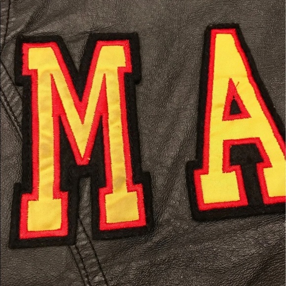 *SOLD* US Marines Leather Jacket - Picture 11 of 12